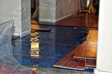 Water Damaged floor