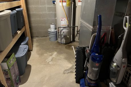 flooded basement