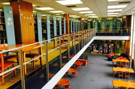 Mold growth in Ohio library.