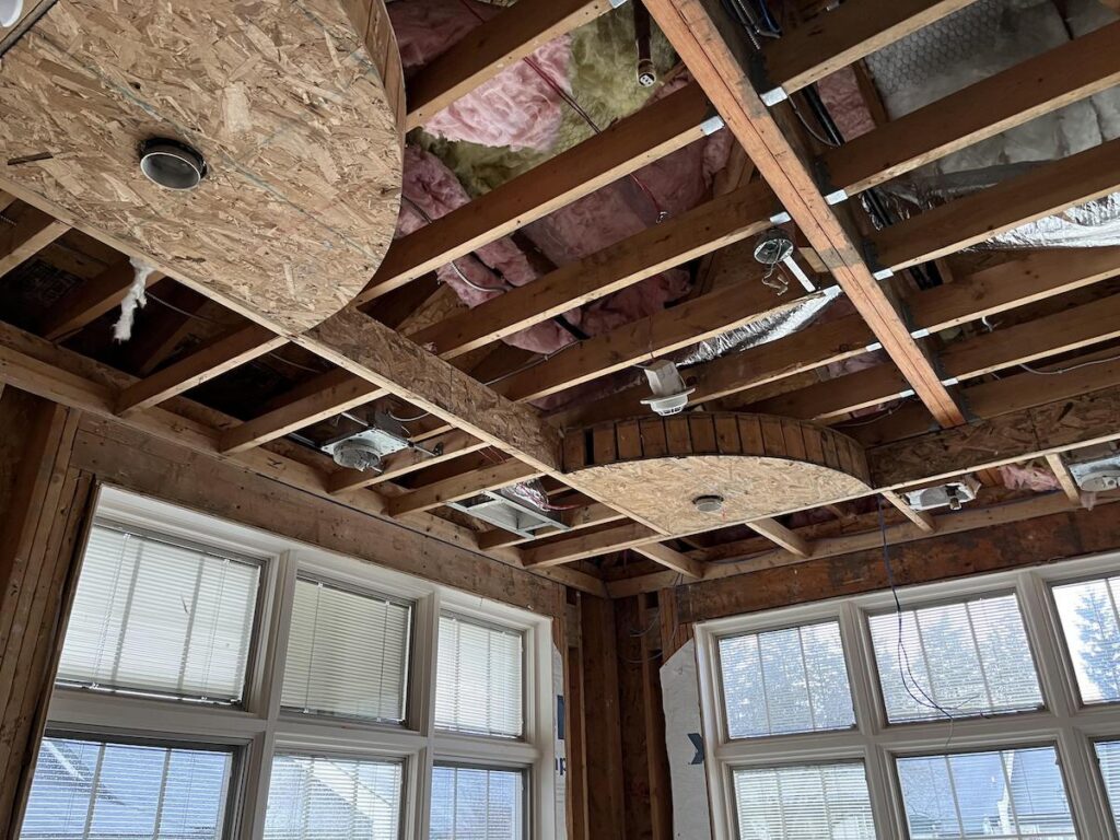 The nursing home in Arlington experienced severe water damage.