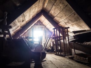 home flooding hazards - attic