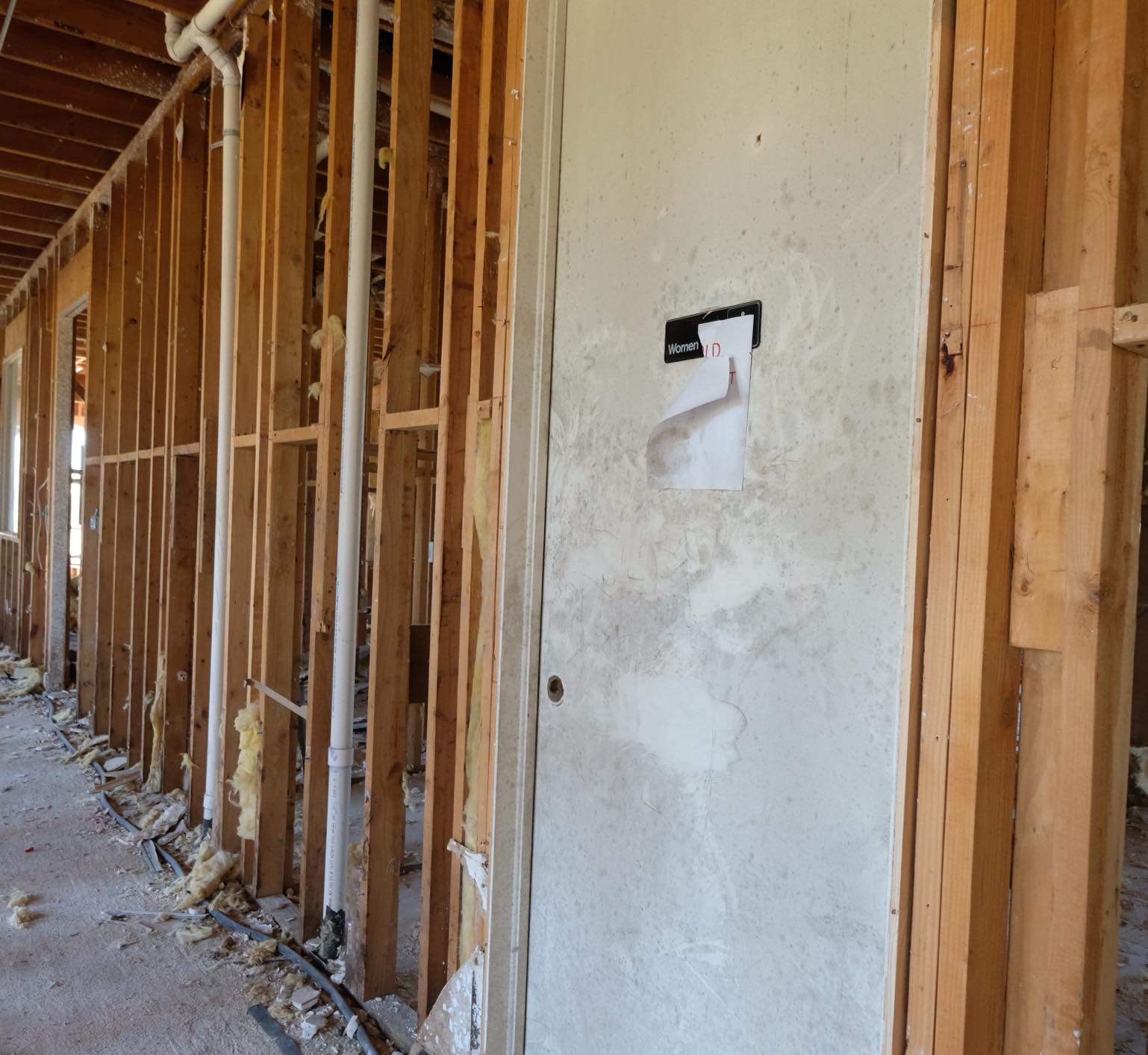 mold cleanup and remediation at commercial site