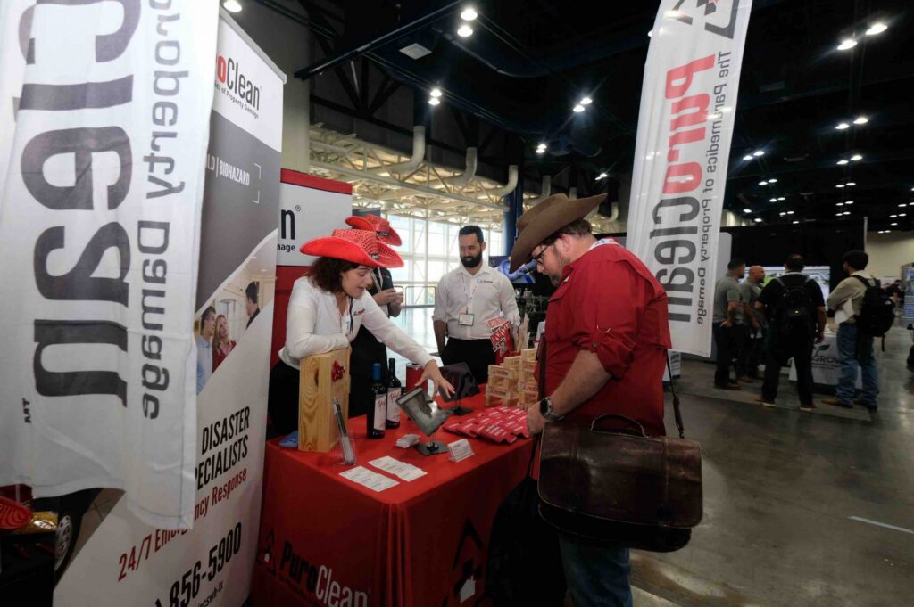 Disaster Expo 2025 PuroClean of the Woodlands booth