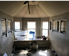 Smoke damaged room before fire damage remediation by PuroClean Covington LA