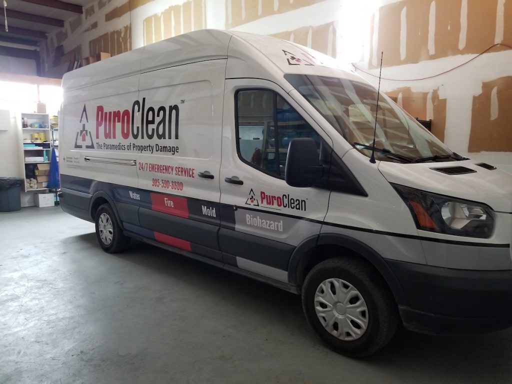 PuroClean Emergency Restoration van