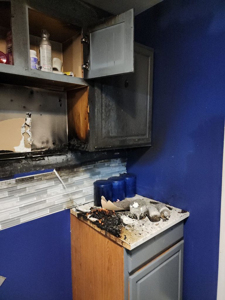 Removing microscopic soot particles is essential for restoring a healthy atmosphere in renovated living quarters