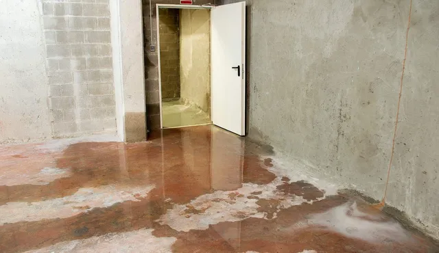 Moisture saturation detected beneath flooring in a Covington LA home after an overnight water event requiring emergency water restoration