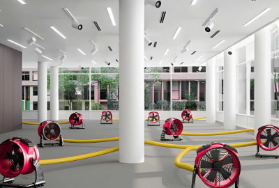 how to get rid of water damage in an office water damage restoration in east moline