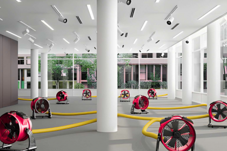 how to get rid of water damage in an office water damage restoration in east moline