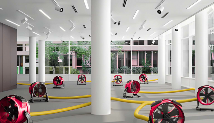 how to get rid of water damage in an office water damage restoration in east moline