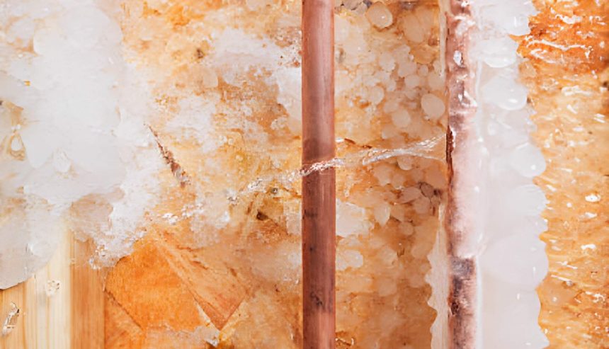 frozen pipe vs. burst pipe in winter