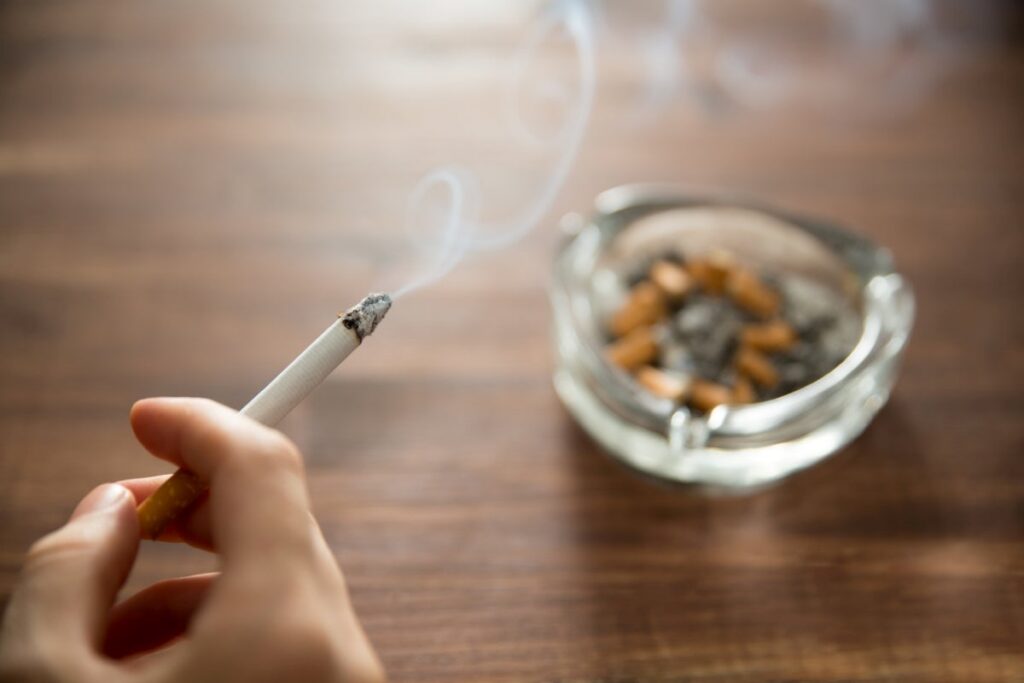 Smoke odor