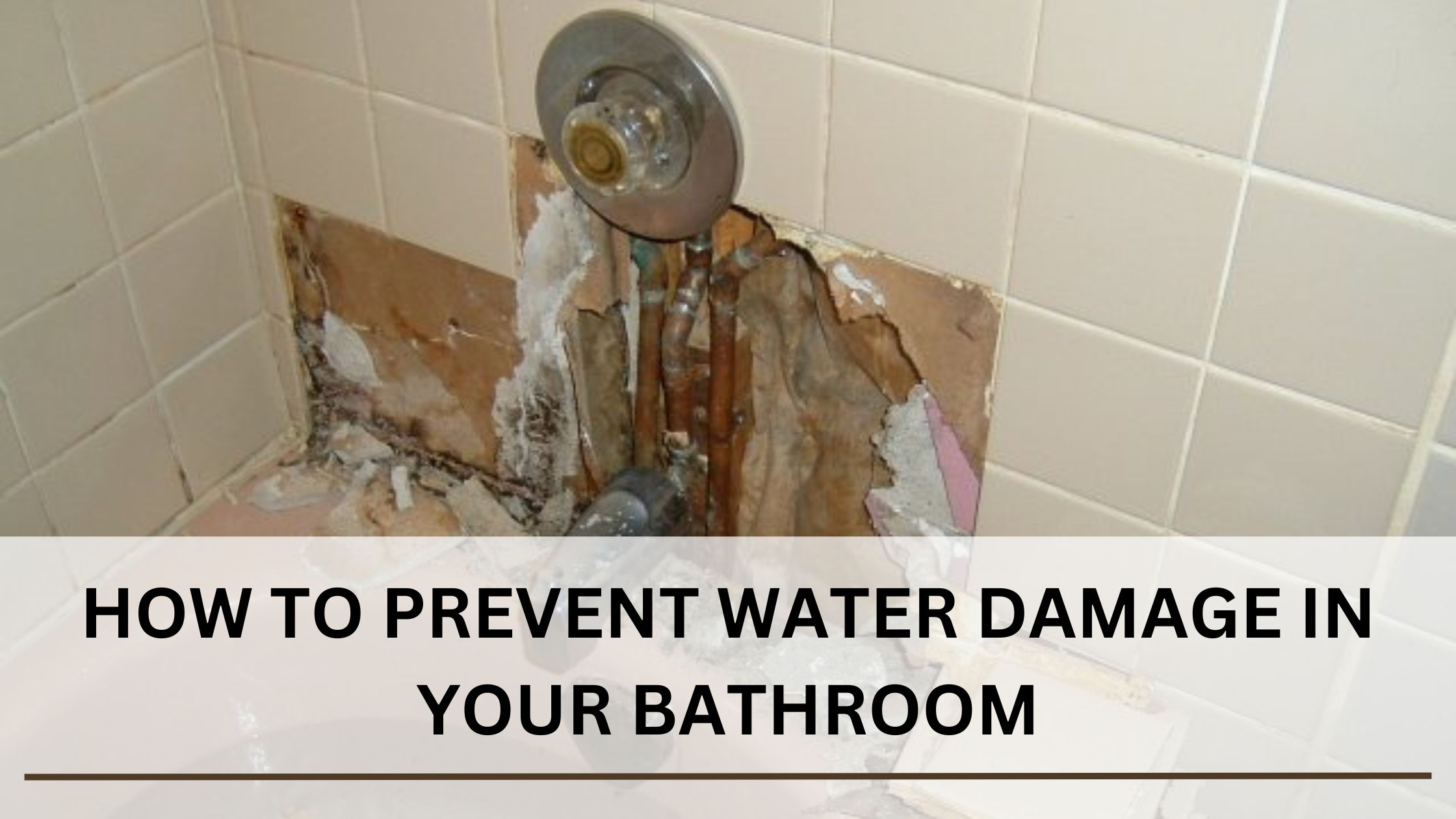 How to Prevent Water Damage in Your Bathroom