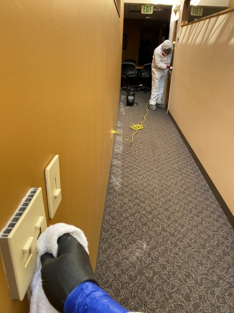 coronavirus cleaning in Denver