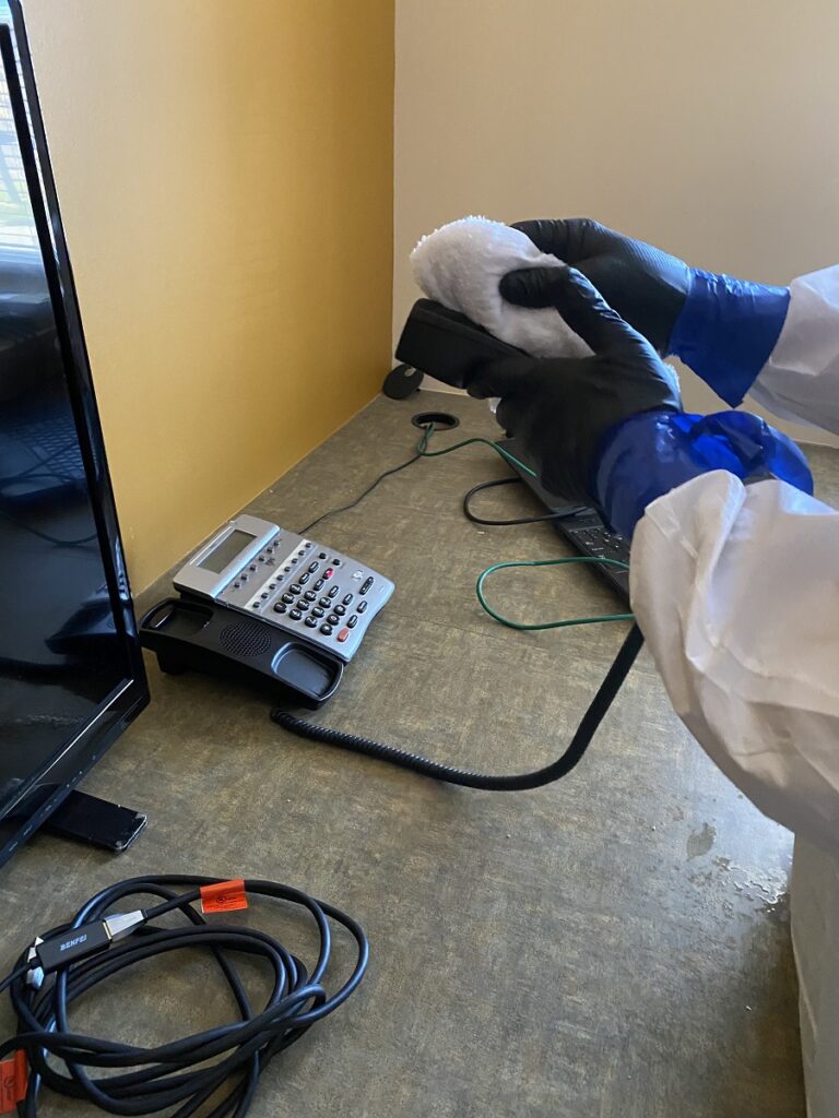 coronavirus cleaning in Denver