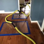Specialty Equipment to Dry Water Damages on Hardwood Floors