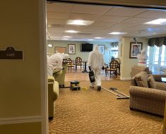 COVID-19 Cleaning senior living facility Denver