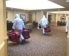 COVID-19 Cleaning senior living facility Denver