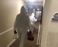 COVID-19 Cleaning senior living facility Denver