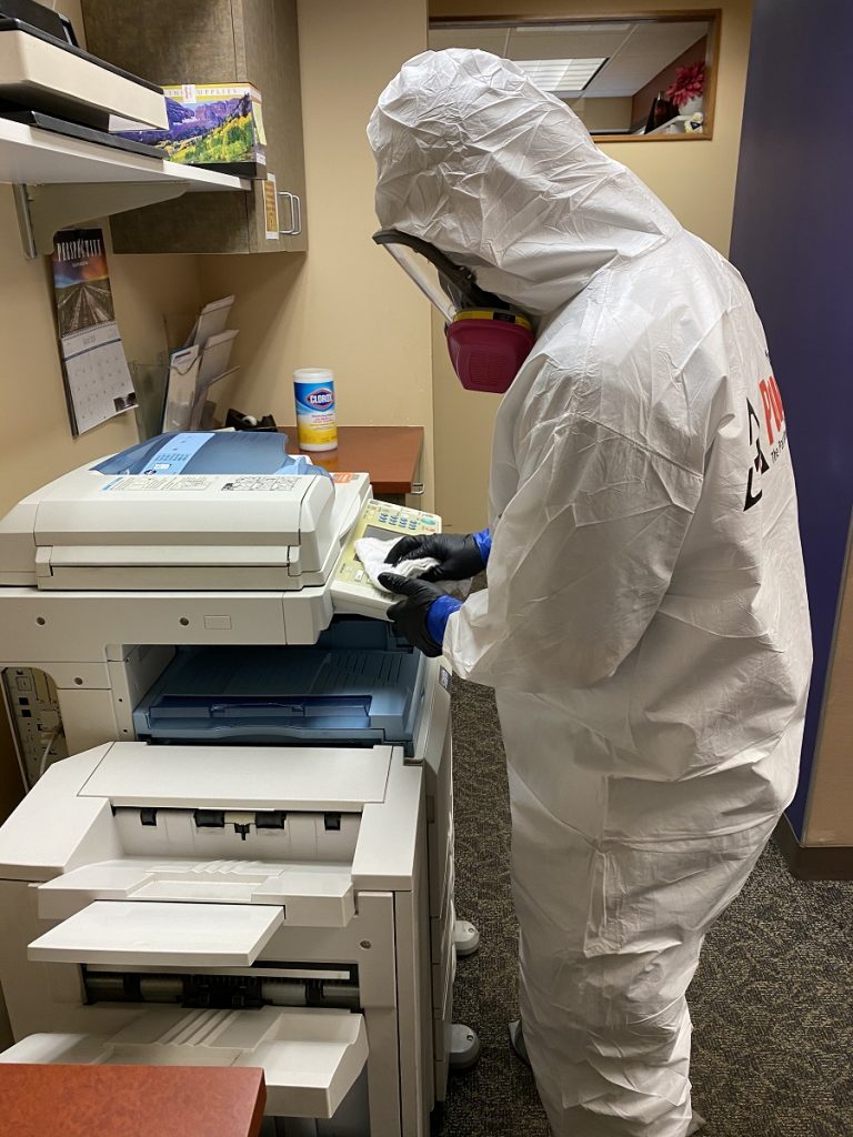 coronavirus cleaning in Denver