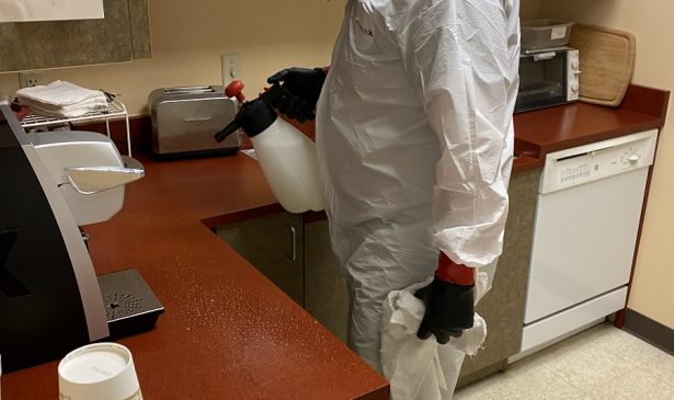 coronavirus cleaning in Denver