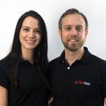 Tomas Mejia and Sonia Gonzalez, owner of PuroClean of Central Colorado Springs
