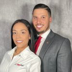 Milton Valerio & Anajess Alvarez, owner of PuroClean of Central Orange