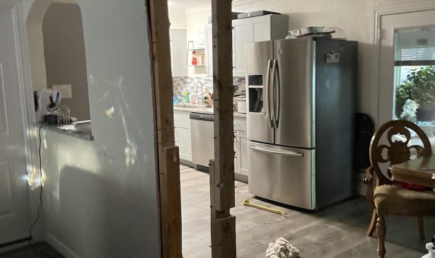 Attic Leak Brings Ceiling Shower: Water Damage Restoration in Arlington Home