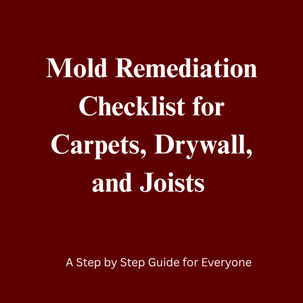 Mold remediation checklist in columbus, ohio