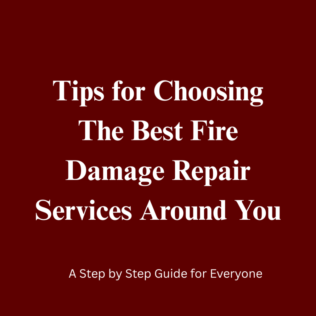 Fire damage restoration service in Columbus, Ohio