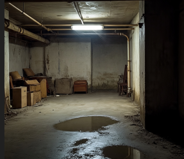 damp basement water restoration in Columbus, Ohio