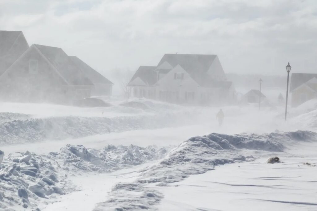 Winter, Snow Storm