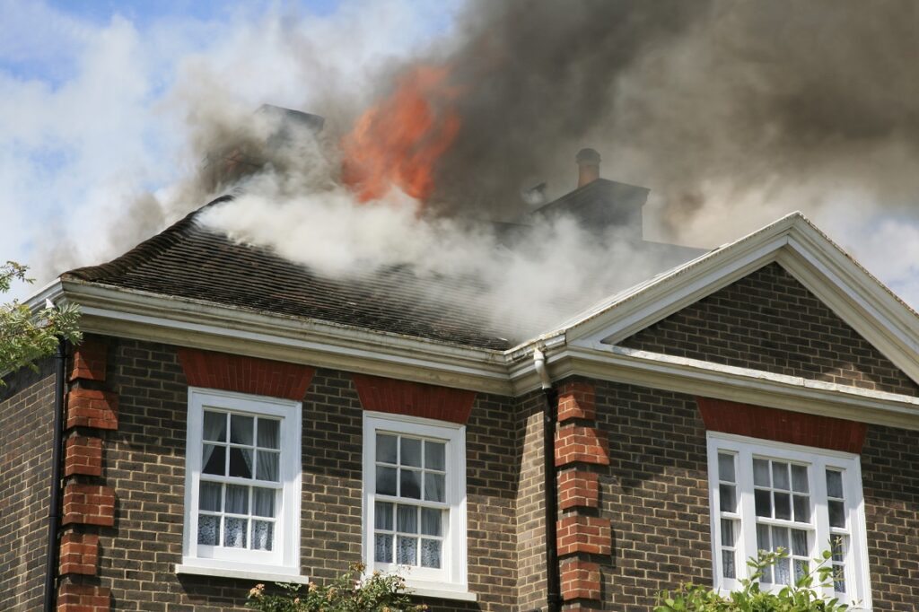 House on fire