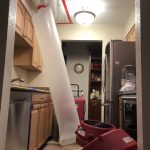 Water Damage Drying Ceiling Kitchen