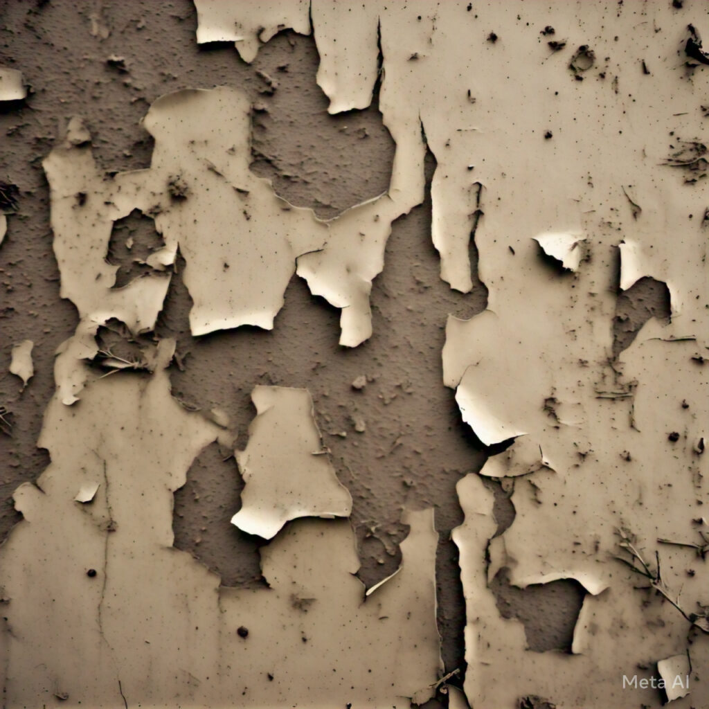 Water Damage Effect on the Wall