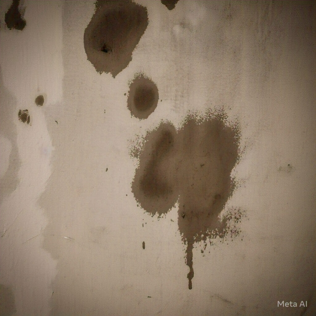 water stains 