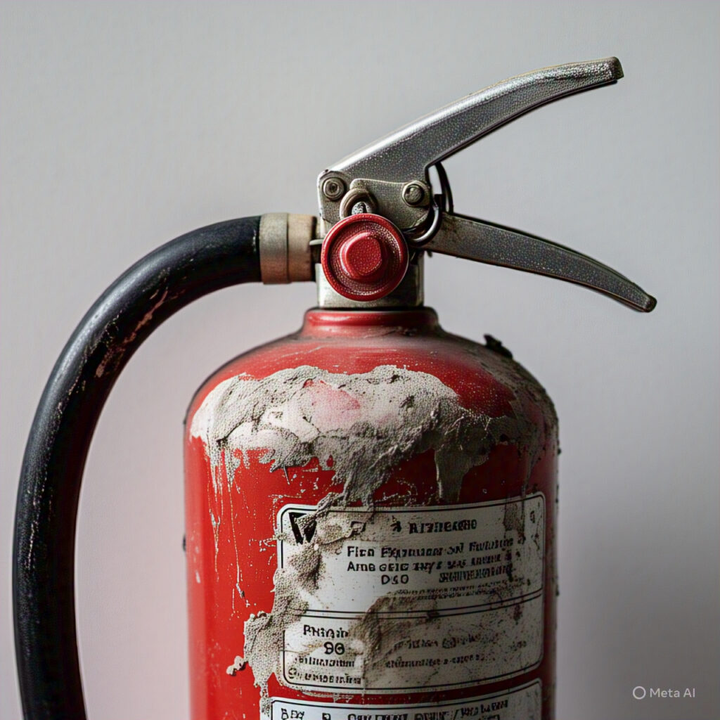 fire extinguisher residue Greenfield, Indianapolis