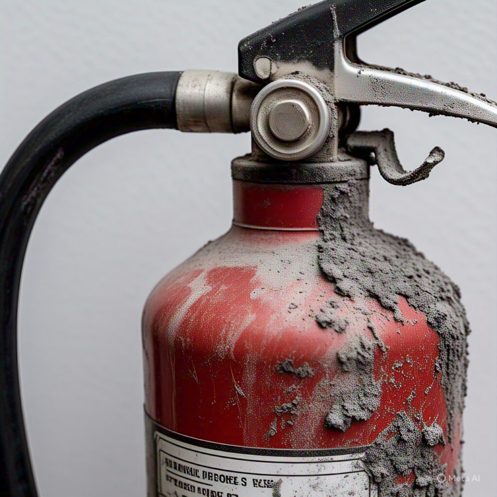 Fire Extinguisher Residue Greenfield, Indiana