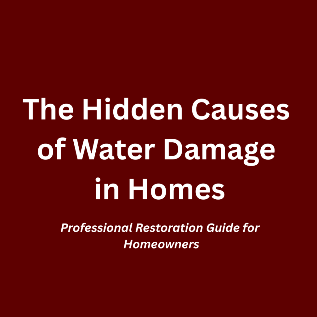 water damage causes - Water Damage Restoration Indiana Puroclean Disaster Restoration