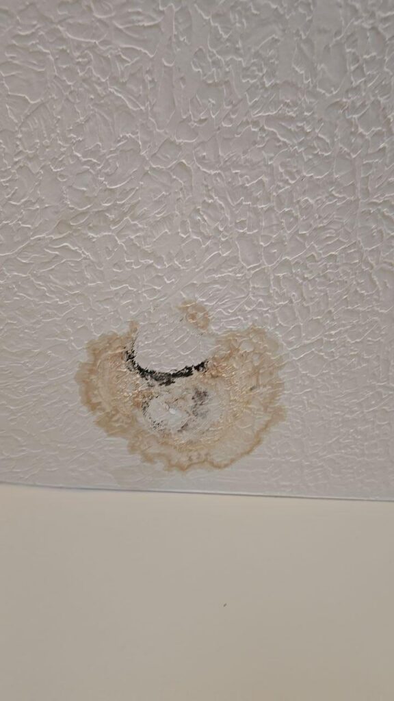 Water stains/ Water Mark on the wall Image {Basement Flooding in Spring: Common Causes and Smart Prevention Strategies}