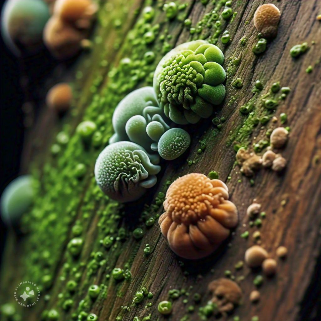 Algae vs mold