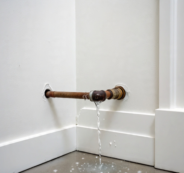 Leaky Pipe - Water damage restoration in Indiana