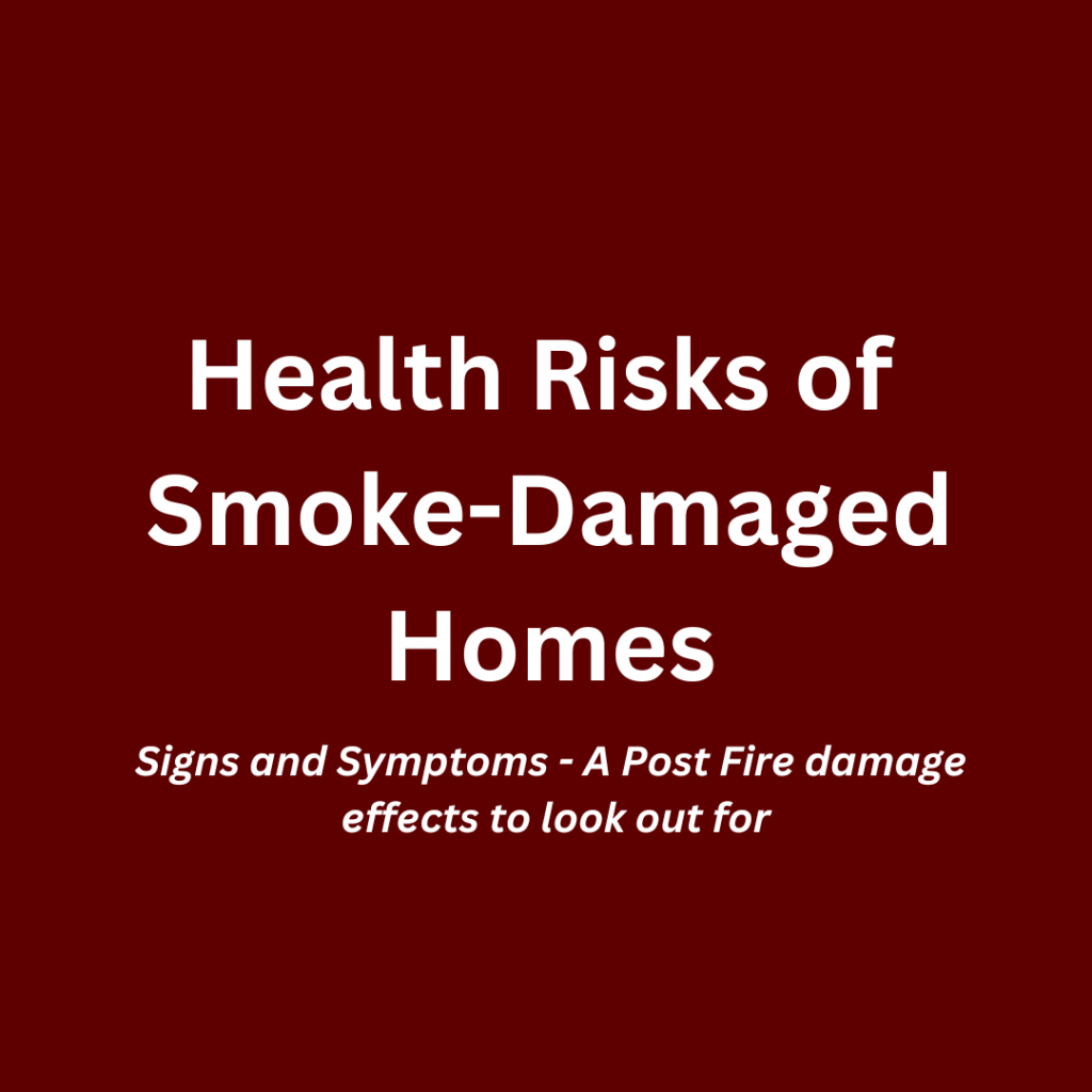 smoke damage (fire damage restoration) smoke odor removal in Indiana