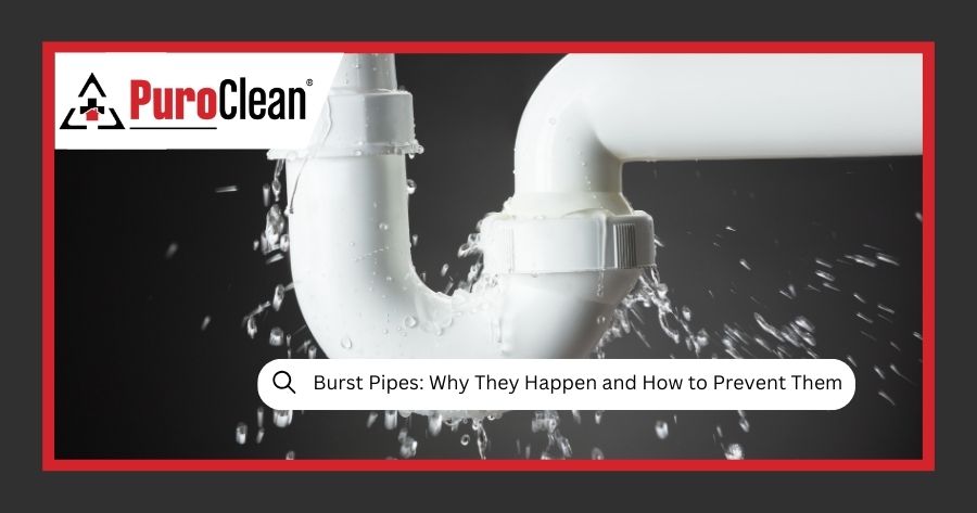 burst pipes