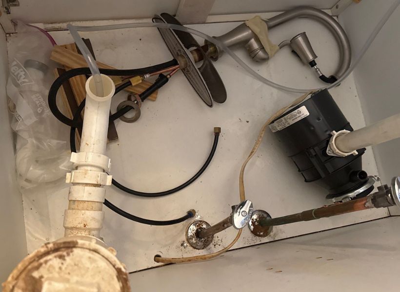 kitchen leak