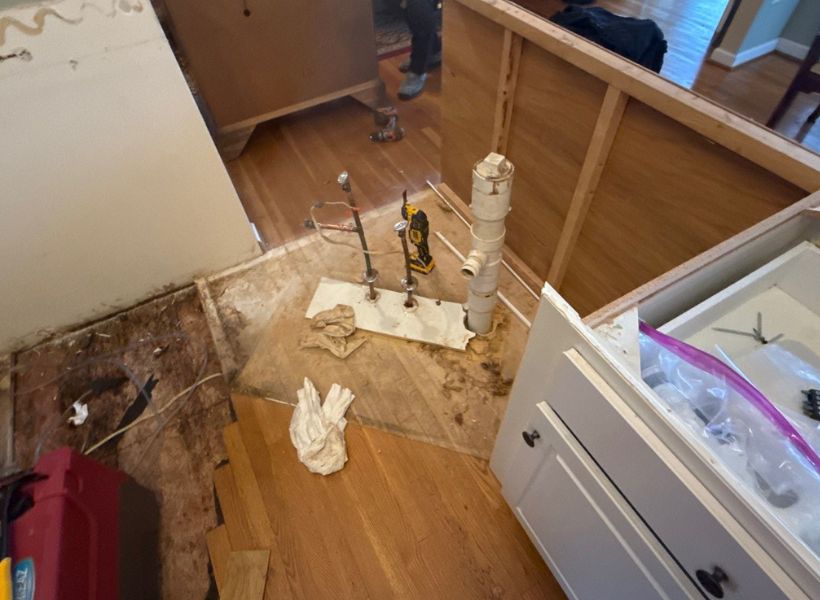 water damage mitigation process