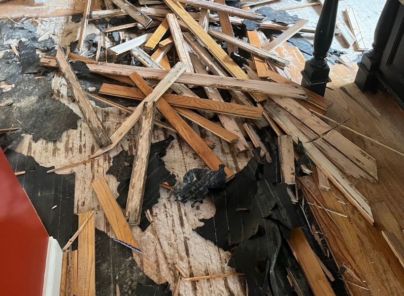 flooring demo