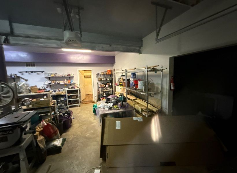 garage water damage