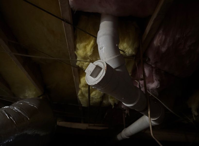leak in the crawl space