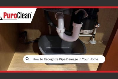 how to recognize pipe damage